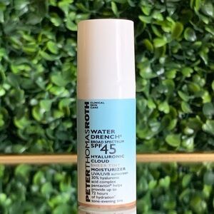 Peter Thomas Roth Water Drench Hyaluronic Cloud Sheer Tint Moisturizer SPF45 NEW